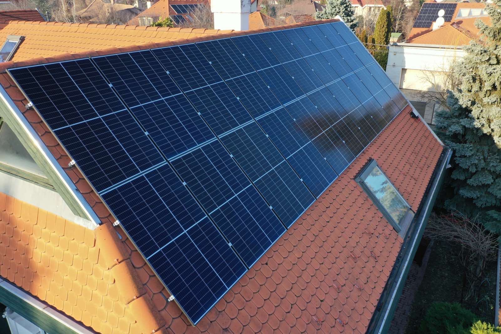 napelem háztető budakalász free sun energy