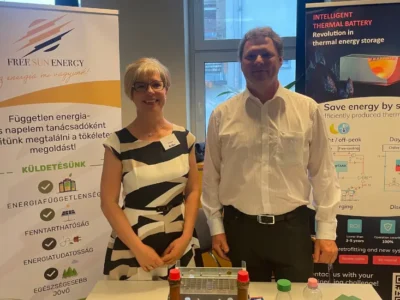 Díjnyertes magyar innováció az energetikai konferencián: hőakkumulátor