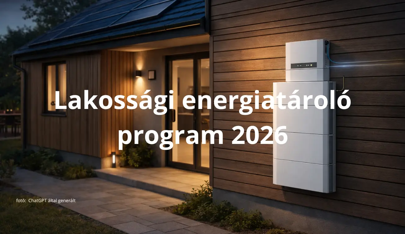lakossági energiatároló program otthoni akkumulator